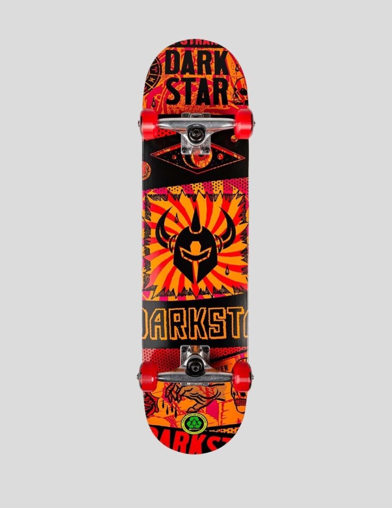 Completo skate DARKSTAR collasso fp completo 7.875 arancione